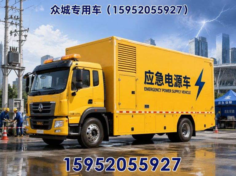 江苏抢险排水车展示图